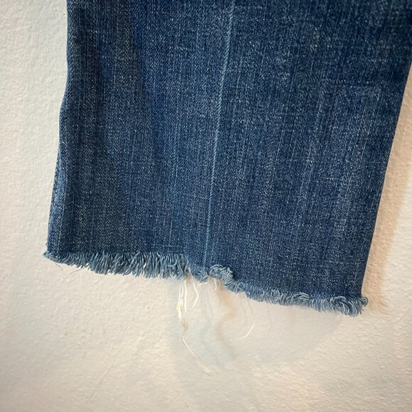 7 FOR ALL MANKIND A POCKET FLARE JEANS 25 x 29 - Picture 4 of 9